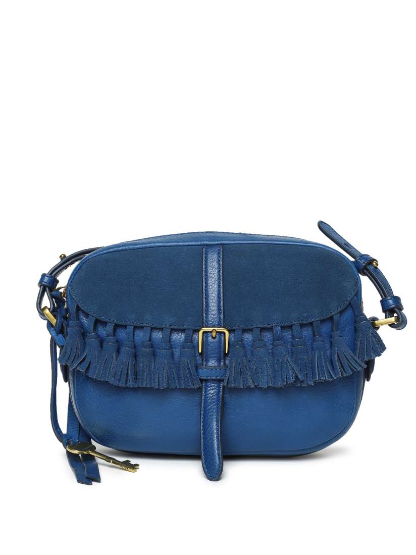 Fossil blue bag on sale