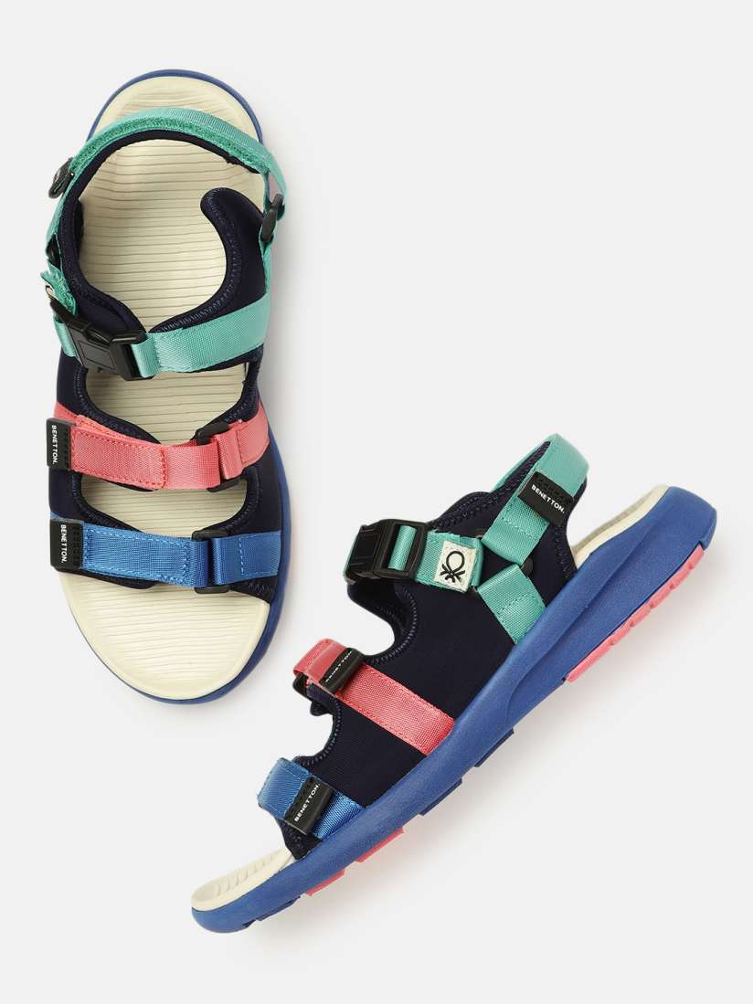 Buy United Colors of Benetton Men Multicoloured Sports Sandals Sandals for Men 9234663 Myntra