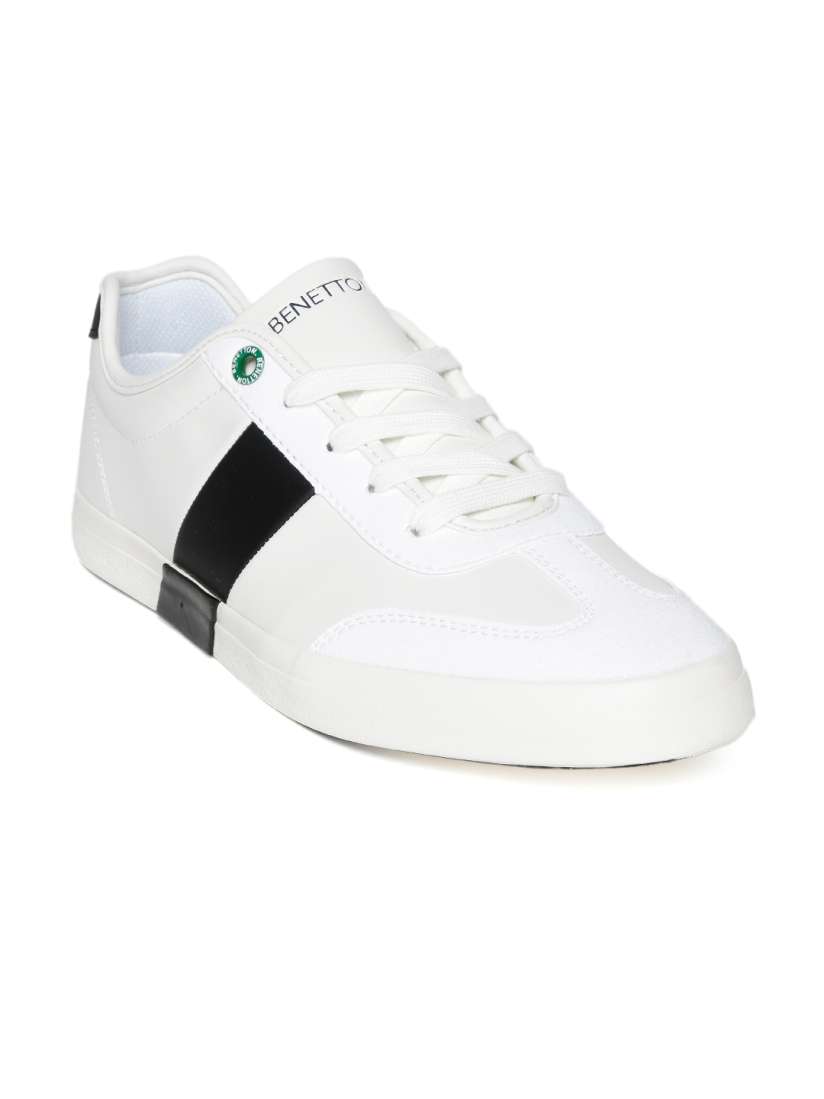 United colors of benetton white sneakers shoes on sale