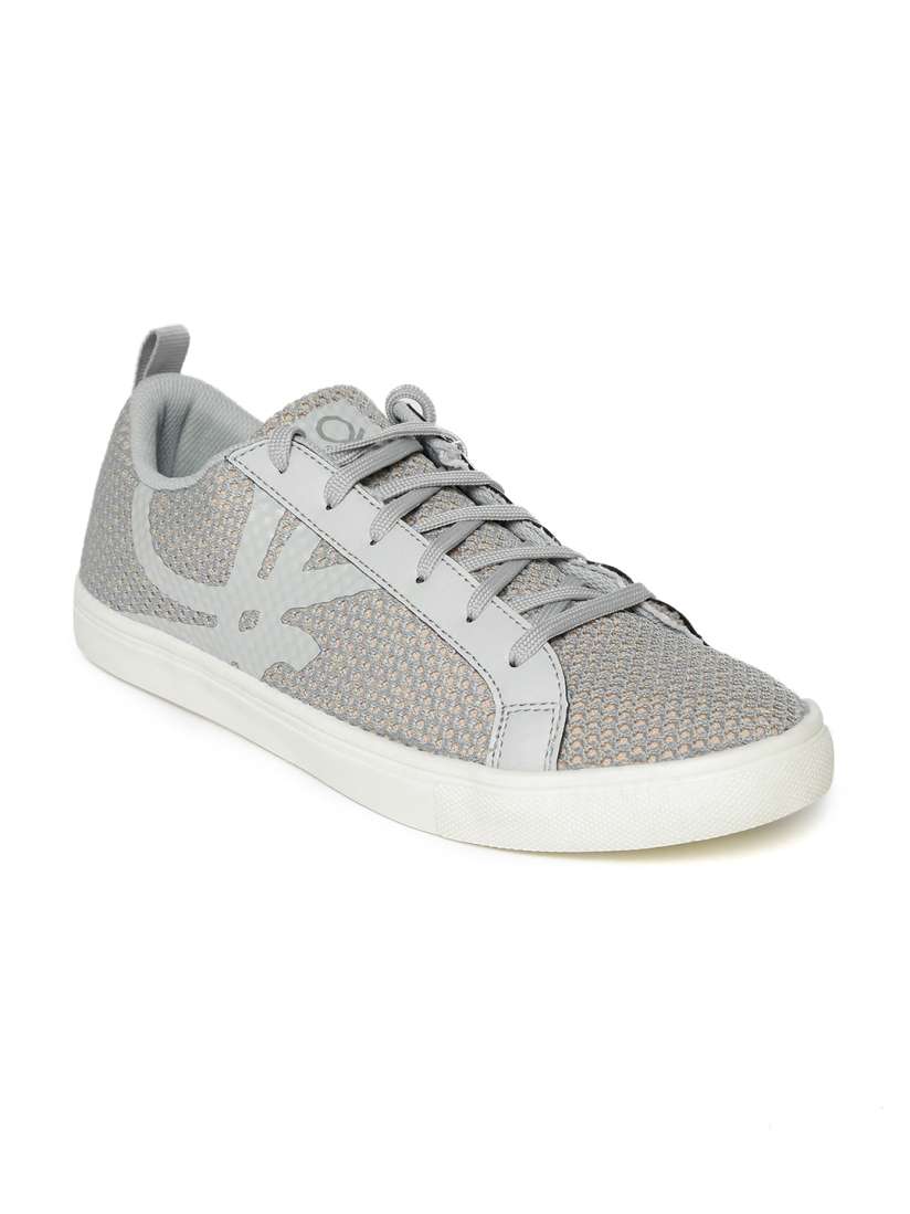 United colors of benetton grey sneakers discount