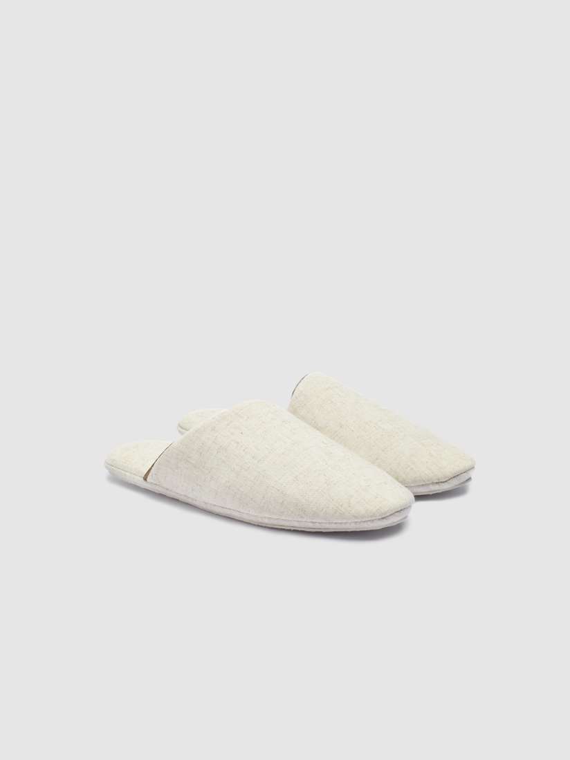 White canvas mules on sale