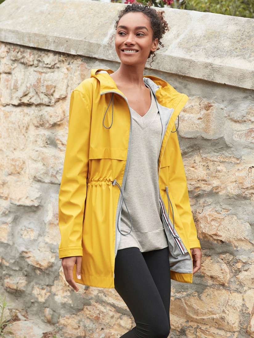 Buy next Women Yellow Solid Hooded Parka Jackets for Women 9243061 Myntra