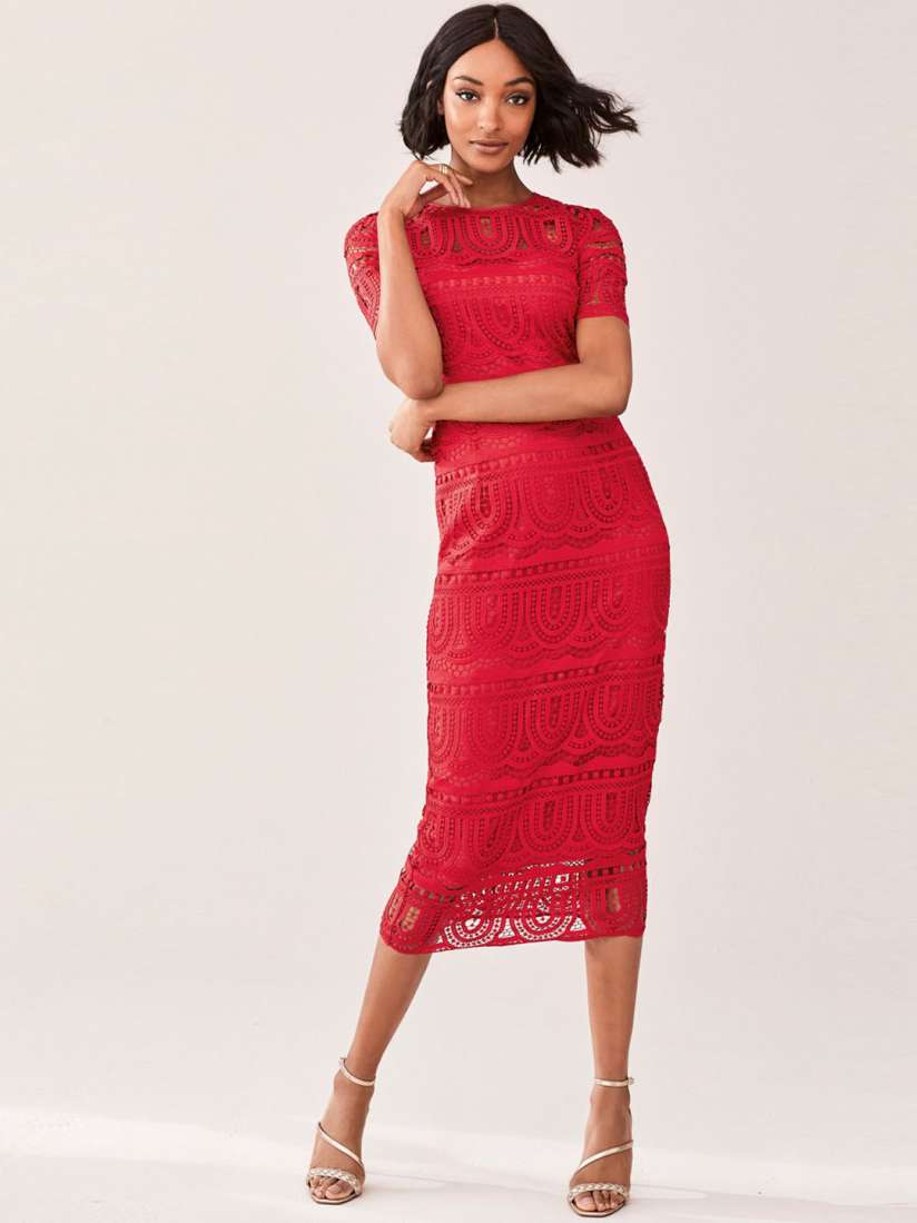 Myntra red dress cheap