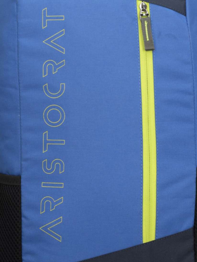 Buy Aristocrat Unisex Blue Black Solid Backpack Backpacks for Unisex 9250545 Myntra