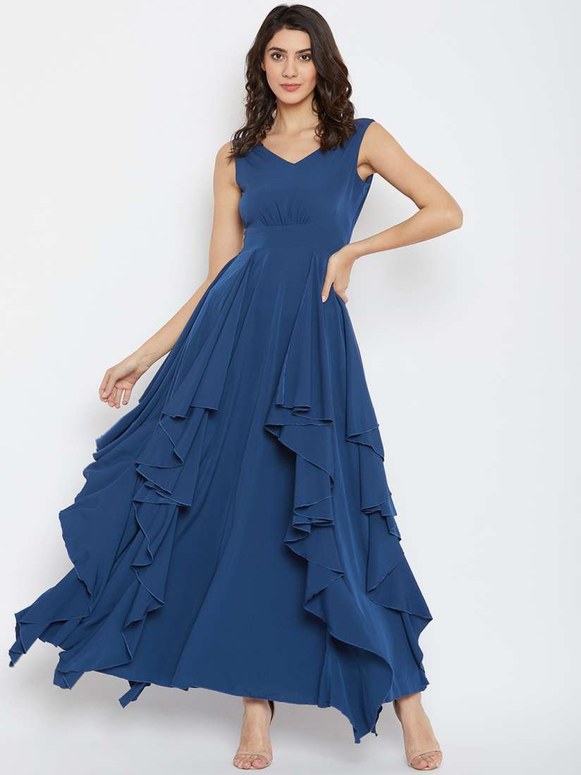 Gown for womens on myntra sale