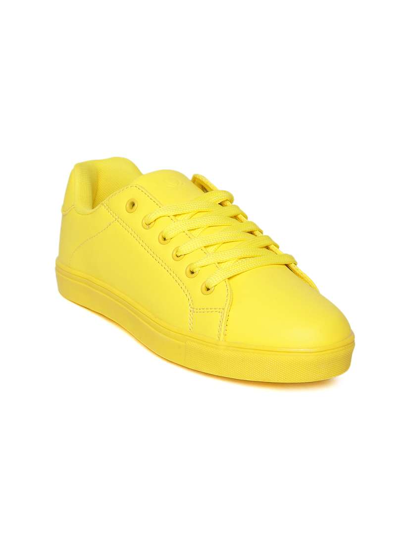 United colors of benetton yellow shoes online