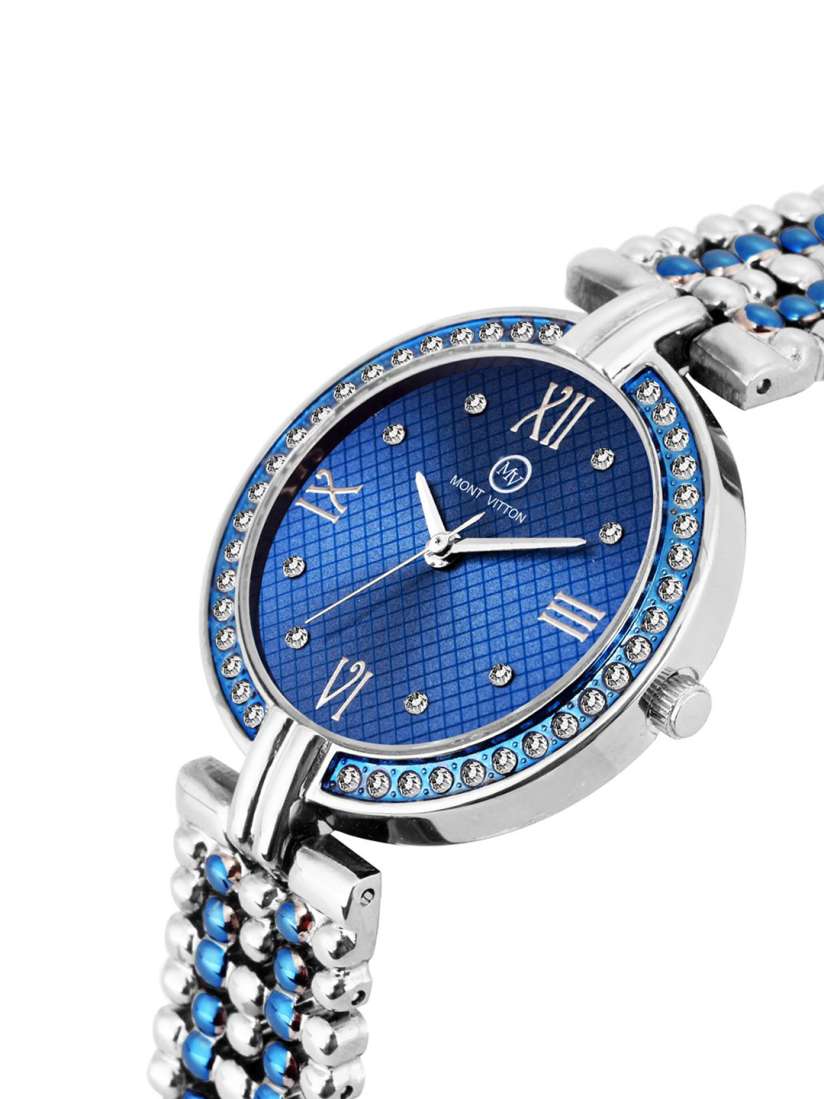 Buy MONTVITTON Women Blue Analogue Watch MV11024 Watches for Women 9251481 Myntra