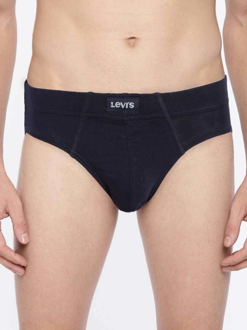 Buy Levis Men Pack Of 3 Solid Briefs BF 100CA 3PK STYLE 011 621 Briefs for Men 9262713 Myntra