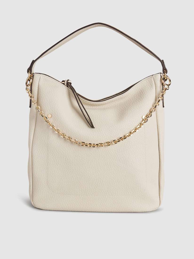 Buy next White Solid Hobo Bag Handbags for Women 9300007 Myntra