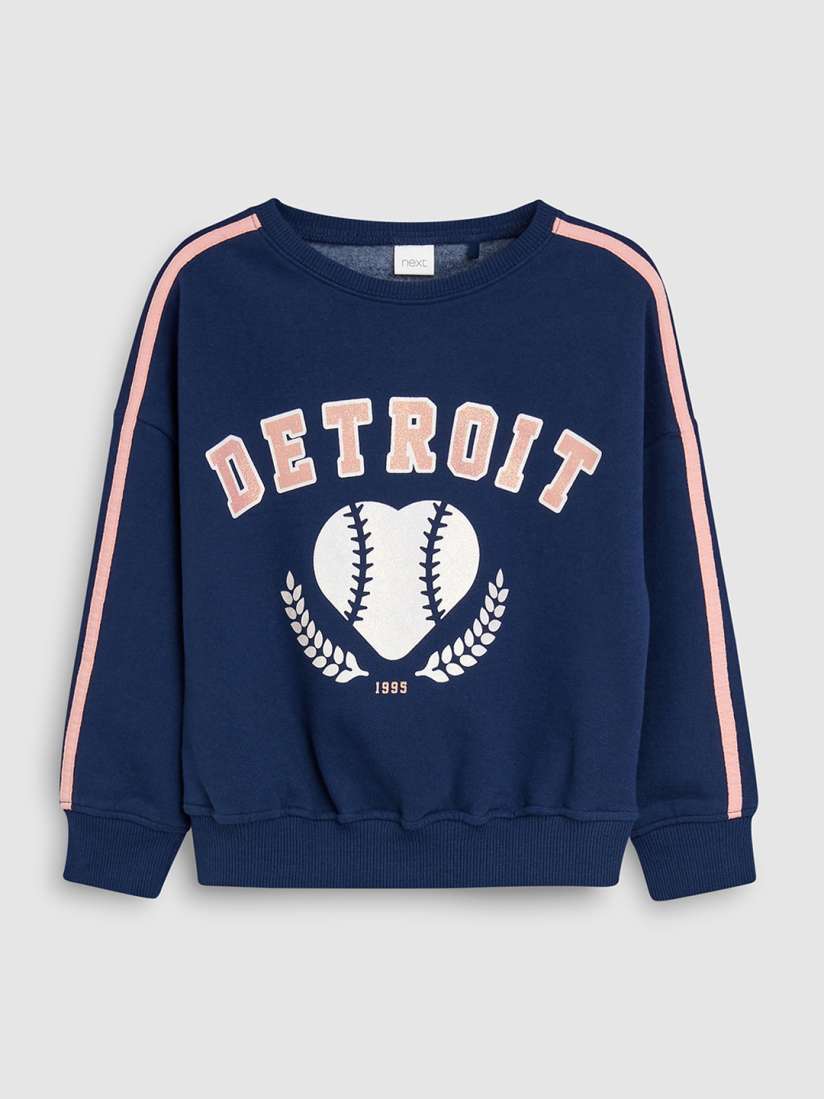 Navy blue sweatshirt girls store