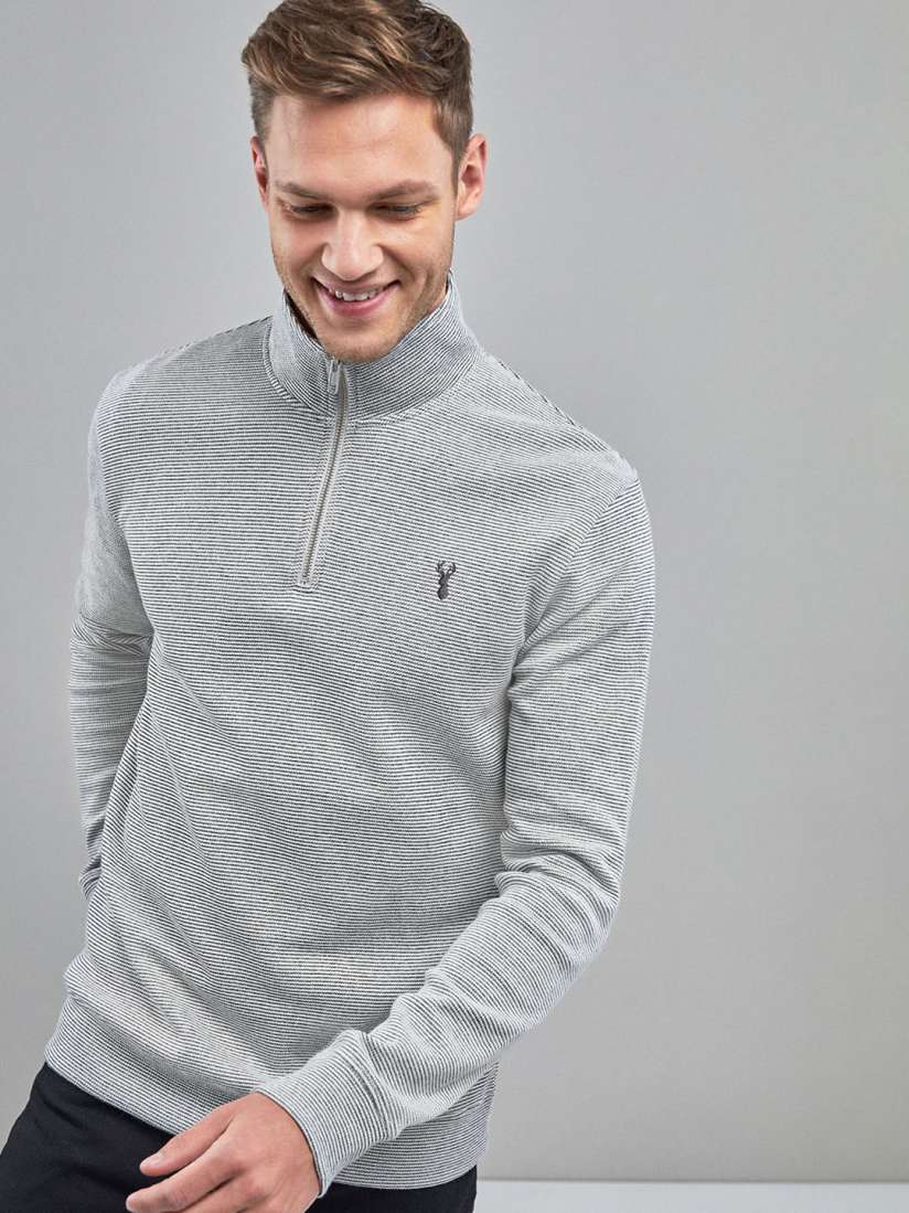 Buy next Men Grey Self Design Sweatshirt Sweatshirts for Men 9304225 Myntra