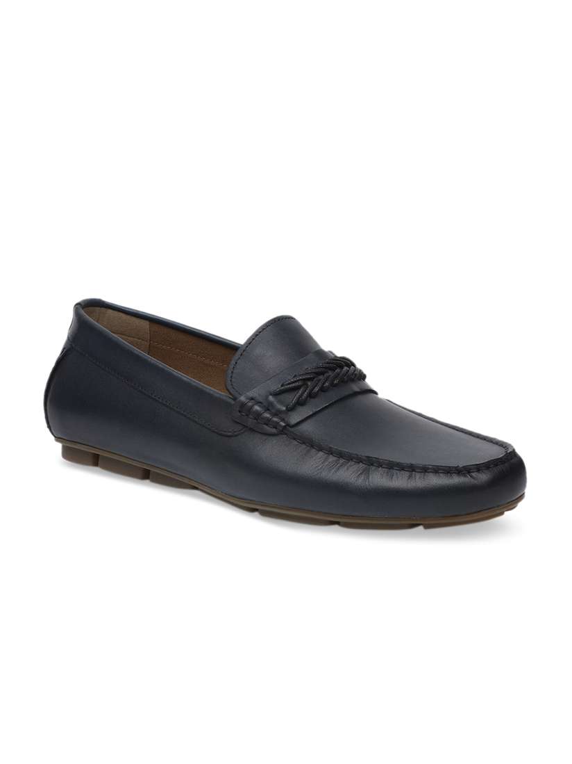 Buy ALDO Men Blue Leather Loafers Casual Shoes for Men 9305301 Myntra