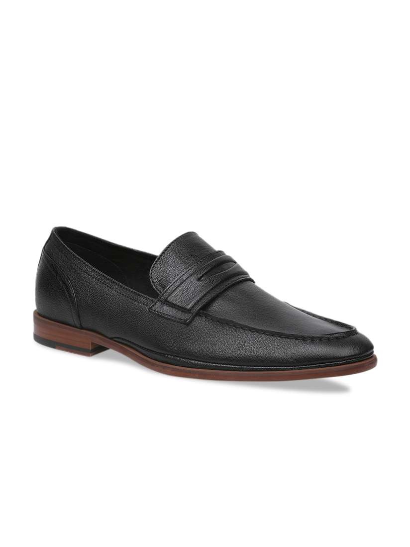 Buy ALDO Men Black Leather Formal Loafers Formal Shoes for Men 9305325 Myntra