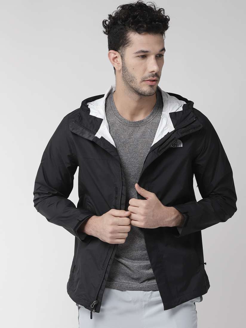 Buy The North Face Women Black Venture 2 Solid Hiking Jacket Jackets for Men 9334403 Myntra
