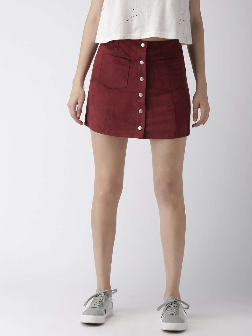 Suede Burgundy Skirt Next Topshop Real Suede Mini Skirt In