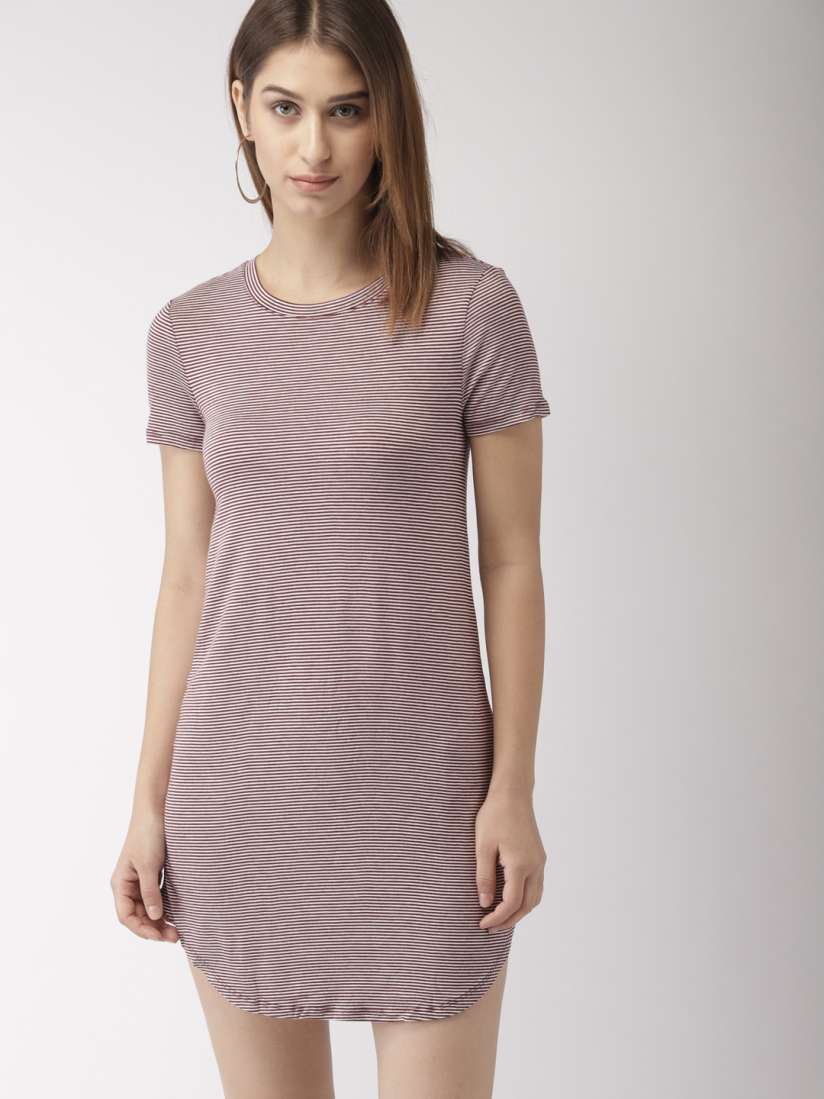 Loose round neck striped shirt 4393 Loose round neck striped shirt 4393