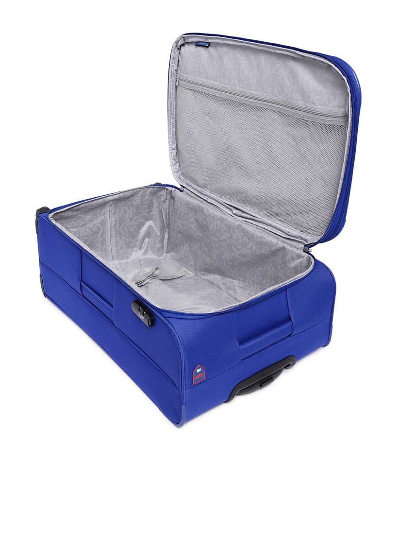 Buy SKYBAGS Blue Solid STALWART 4W EXP STR H 79 Cabin Trolley Bag Trolley Bag for Unisex 9355537 Myntra
