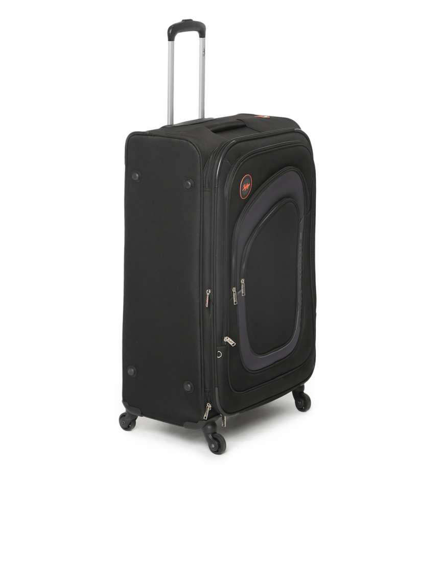 Buy Skybags Grey Solid Stalwart Soft Sided Large Trolley Suitcase Trolley Bag for Unisex 9355547 Myntra