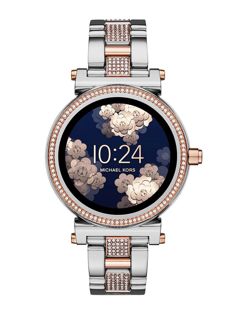 Buy Michael Kors Rose Gold Toned Sofie Smart Watch MKT5040 Smart Watches for Women 9360341 Myntra
