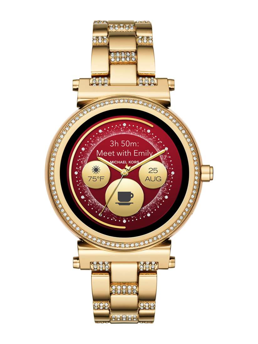 Smart watch michael kors sofie hot sale