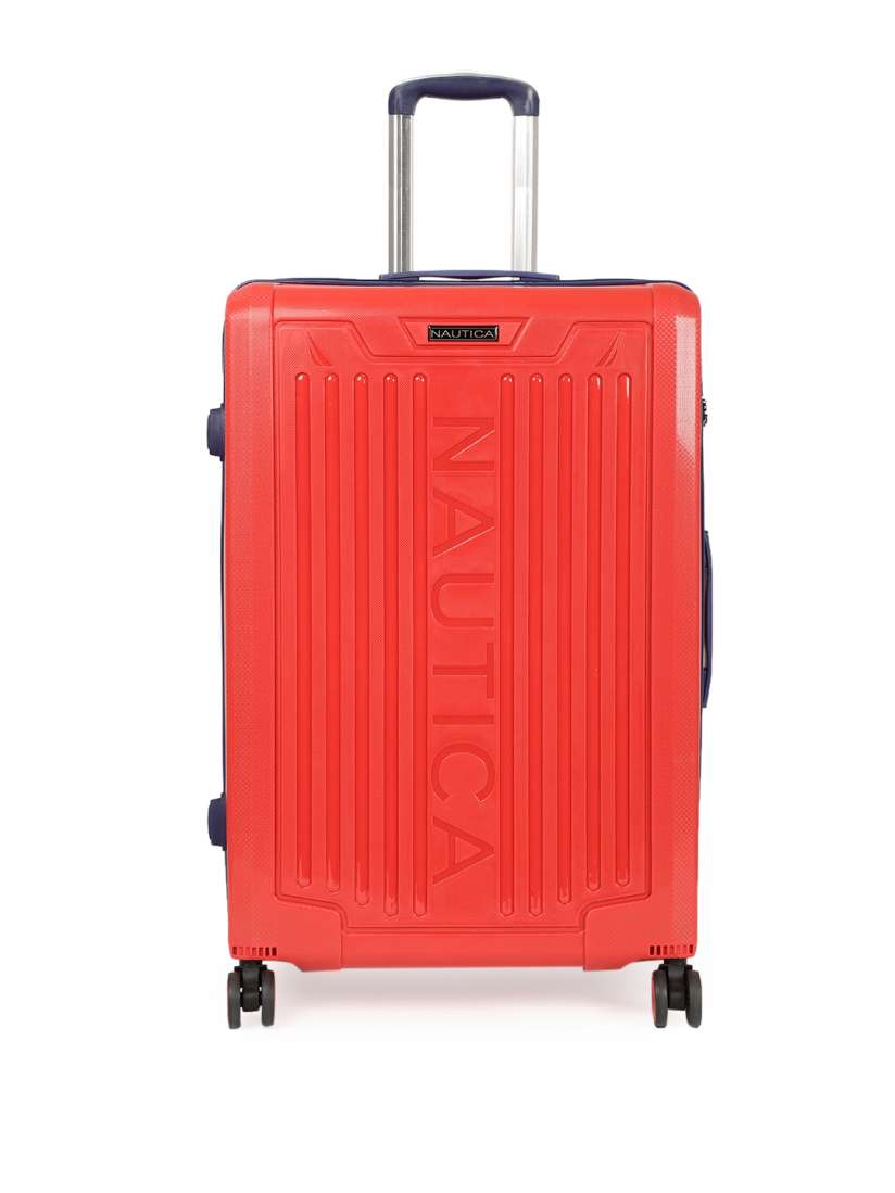 Nautica red suitcase shop