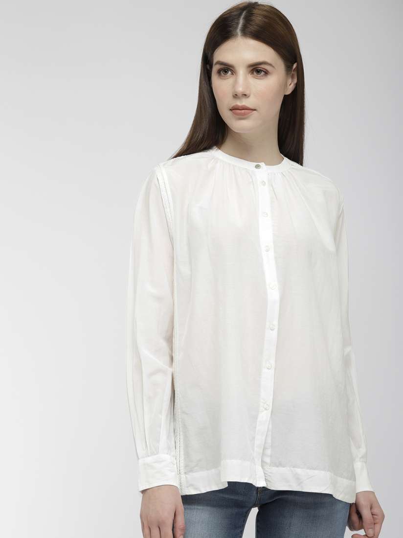 White shirt womens marks and spencer on sale