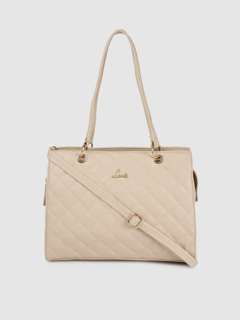 Buy Lavie Beige Solid Shoulder Bag Handbags for Women 9373957 Myntra