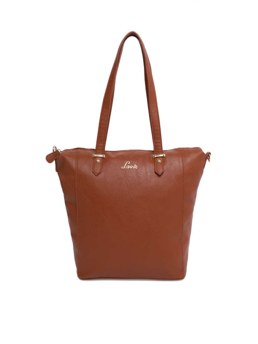 Buy Lavie Brown Solid Shoulder Bag Handbags for Women 9374013 Myntra