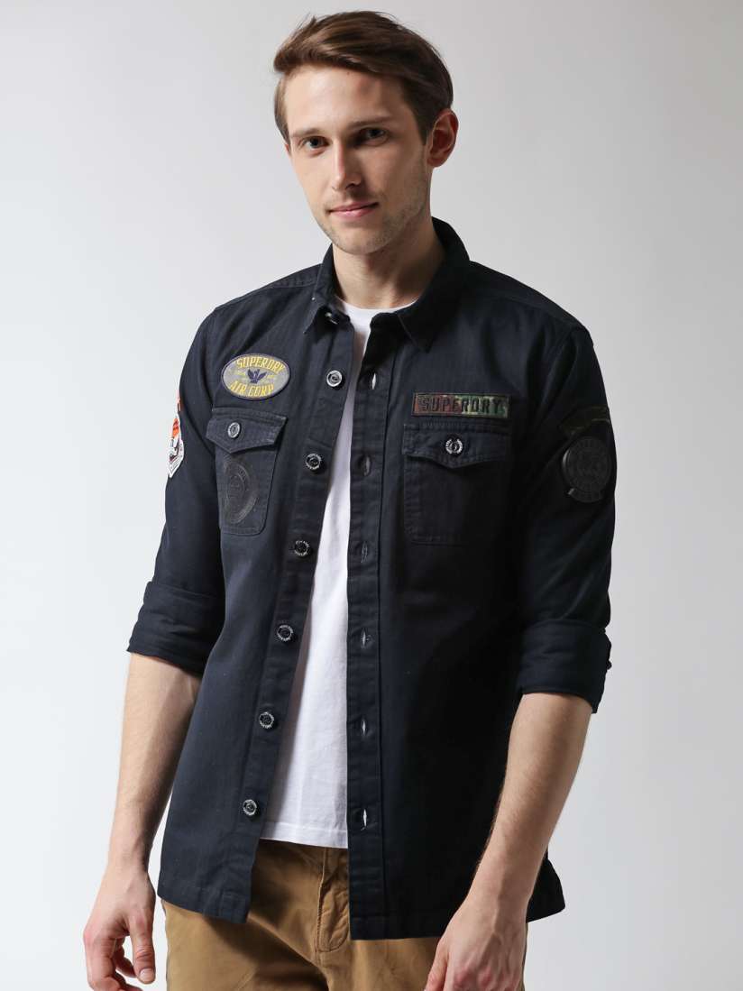 Superdry casual shirts sales