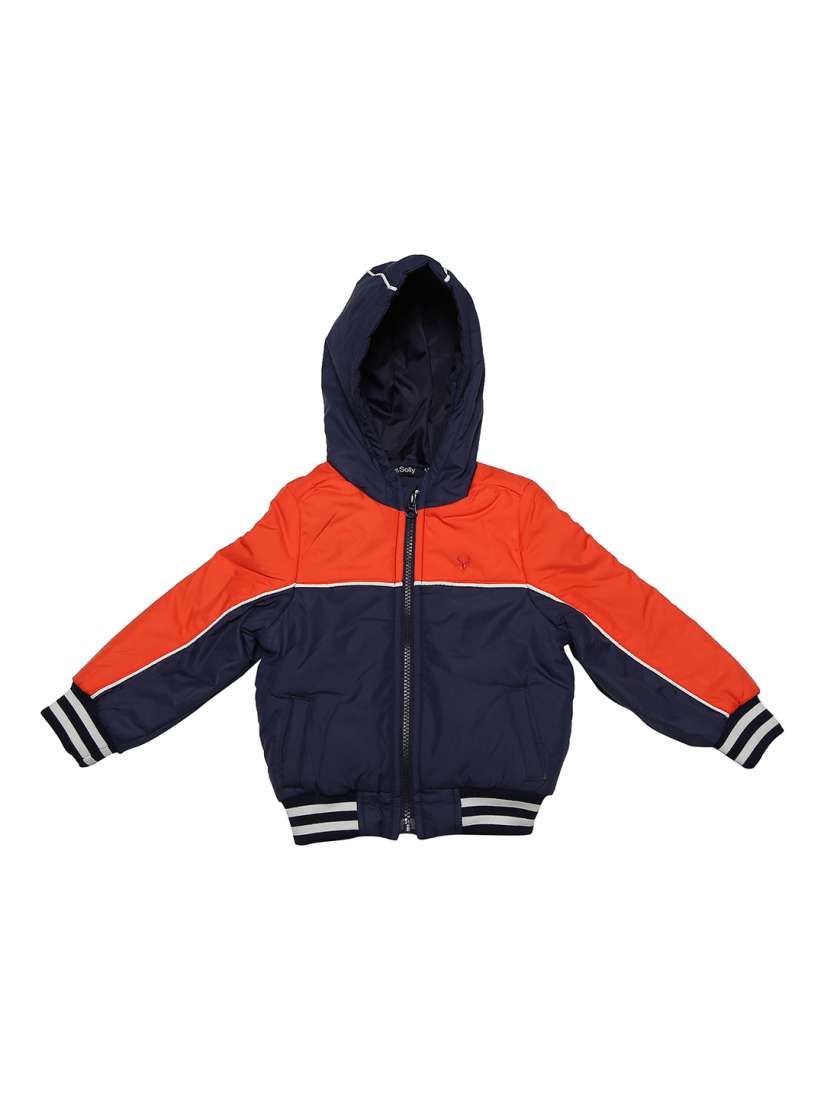 Buy Allen Solly Junior Boys Blue Colourblocked Bomber Jackets for Boys 9399373 Myntra