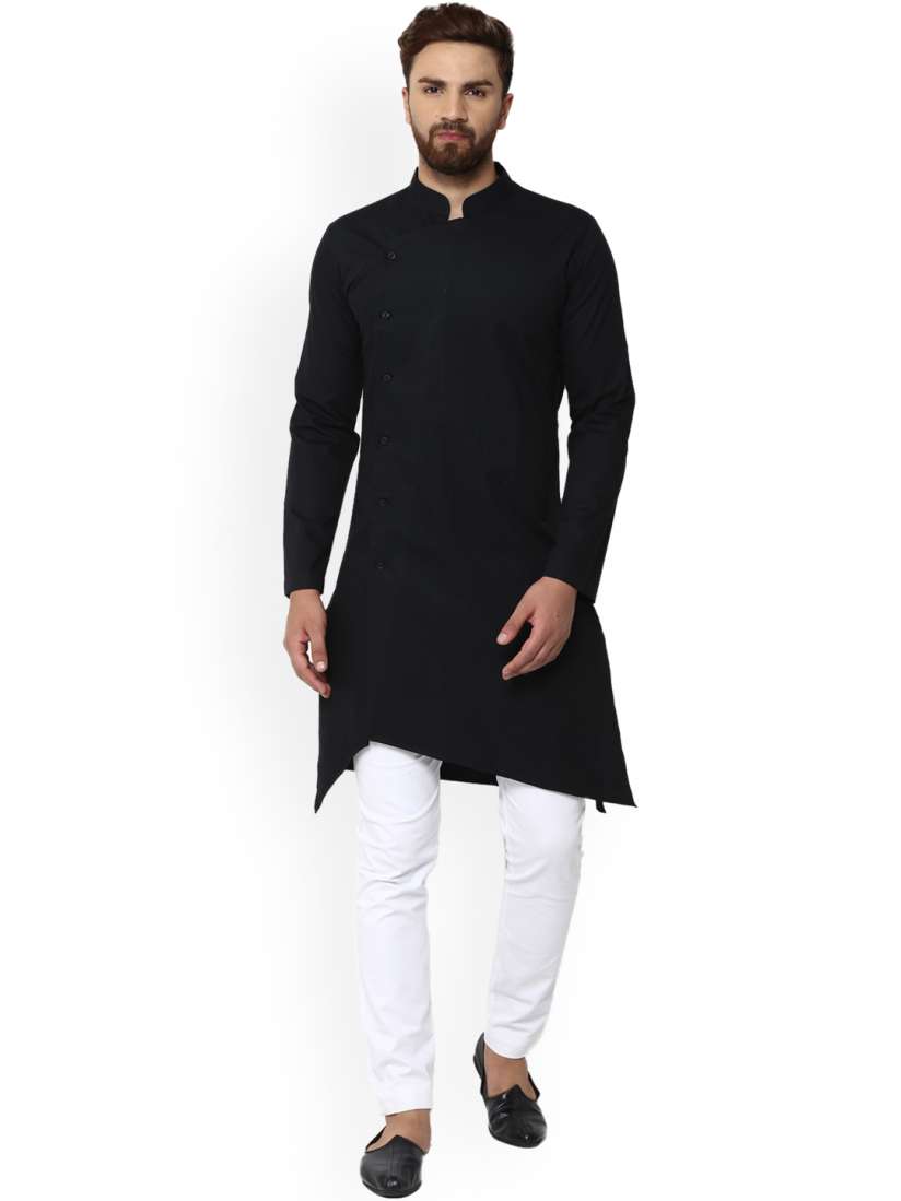 Asymmetrical hemline kurtas top