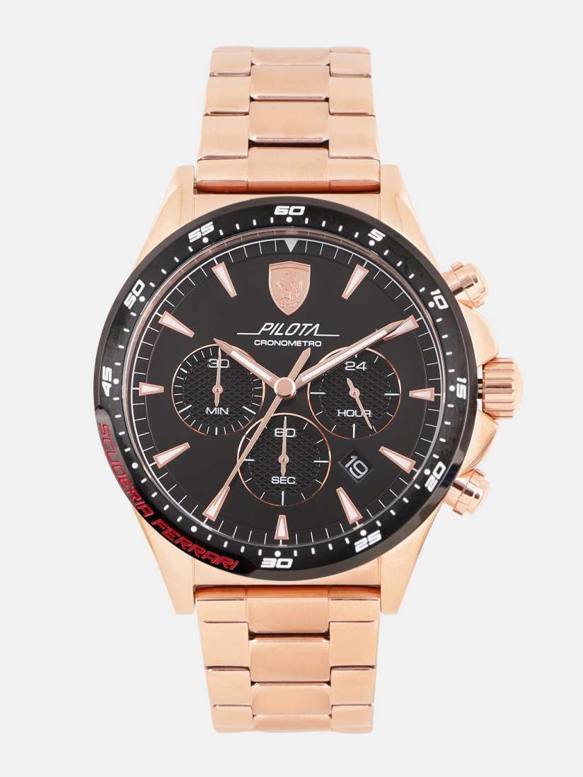 Buy SCUDERIA FERRARI Men Black Analogue Watch 830625 Watches for Men 9433115 Myntra