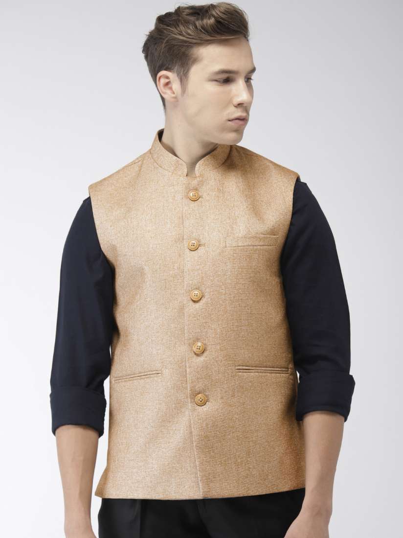 Buy Raymond Men Beige Contemporary Fit Textured Nehru Jacket Nehru Jackets for Men 9434417 Myntra