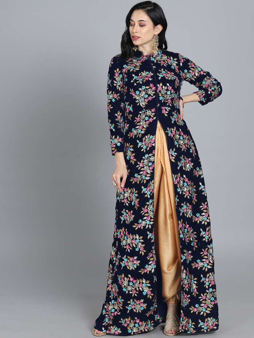 Myntra churidar tops top