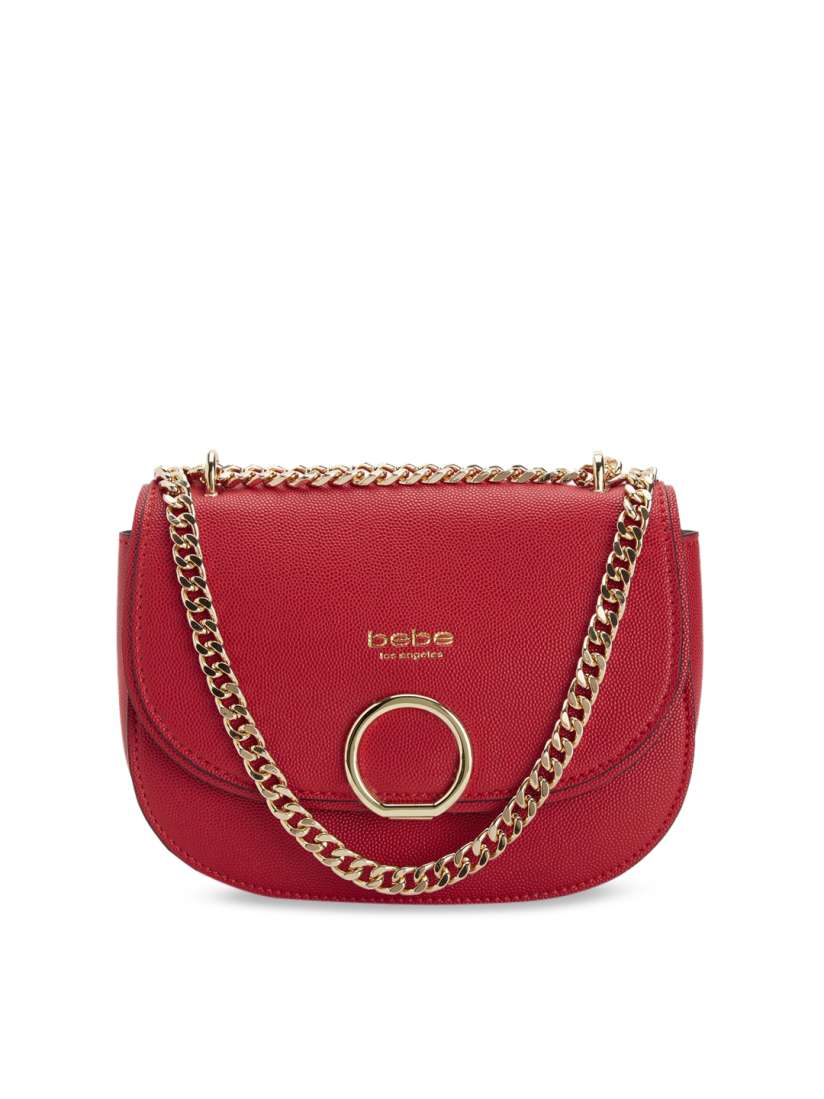 Bebe red bag top