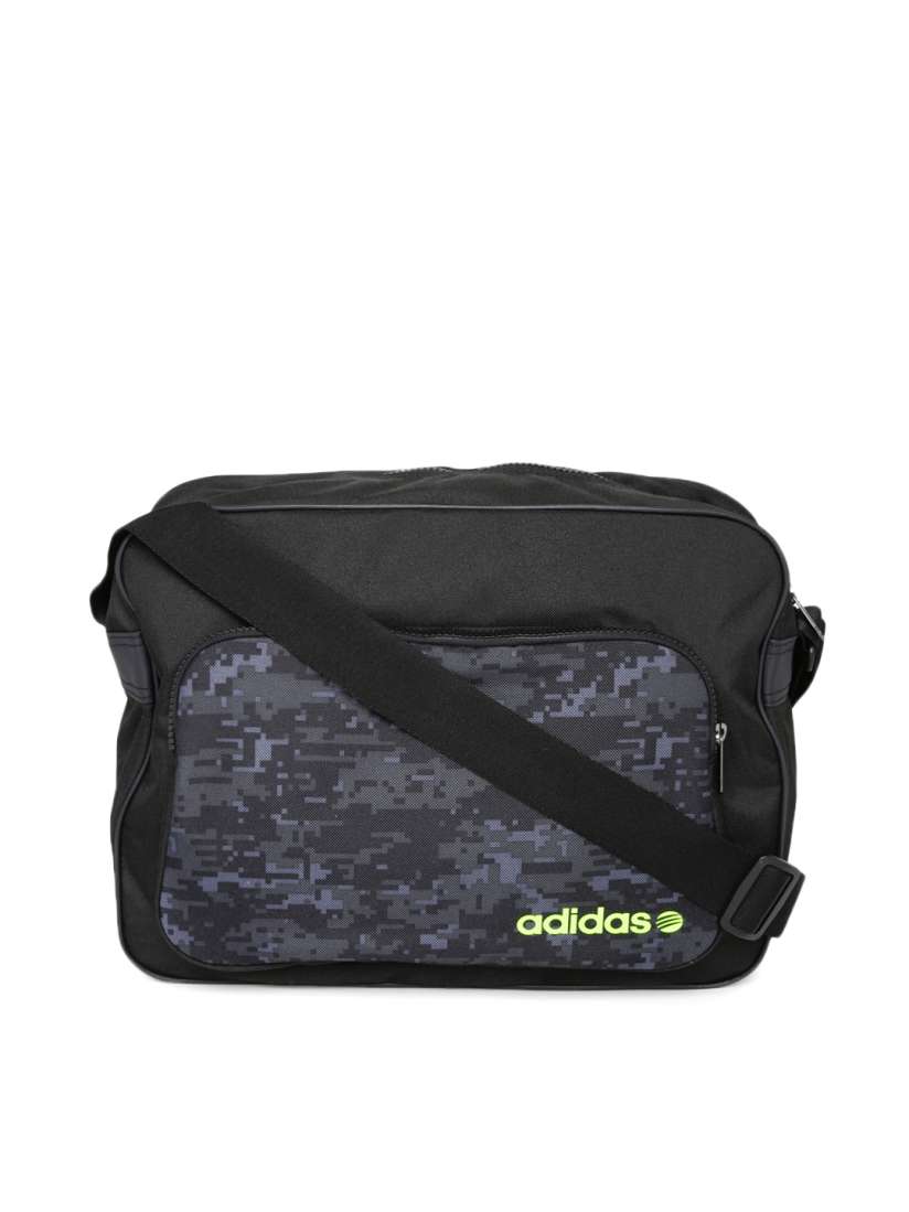 Buy ADIDAS Neo Men Black Messenger Bag Messenger Bag for Men 944311 Myntra