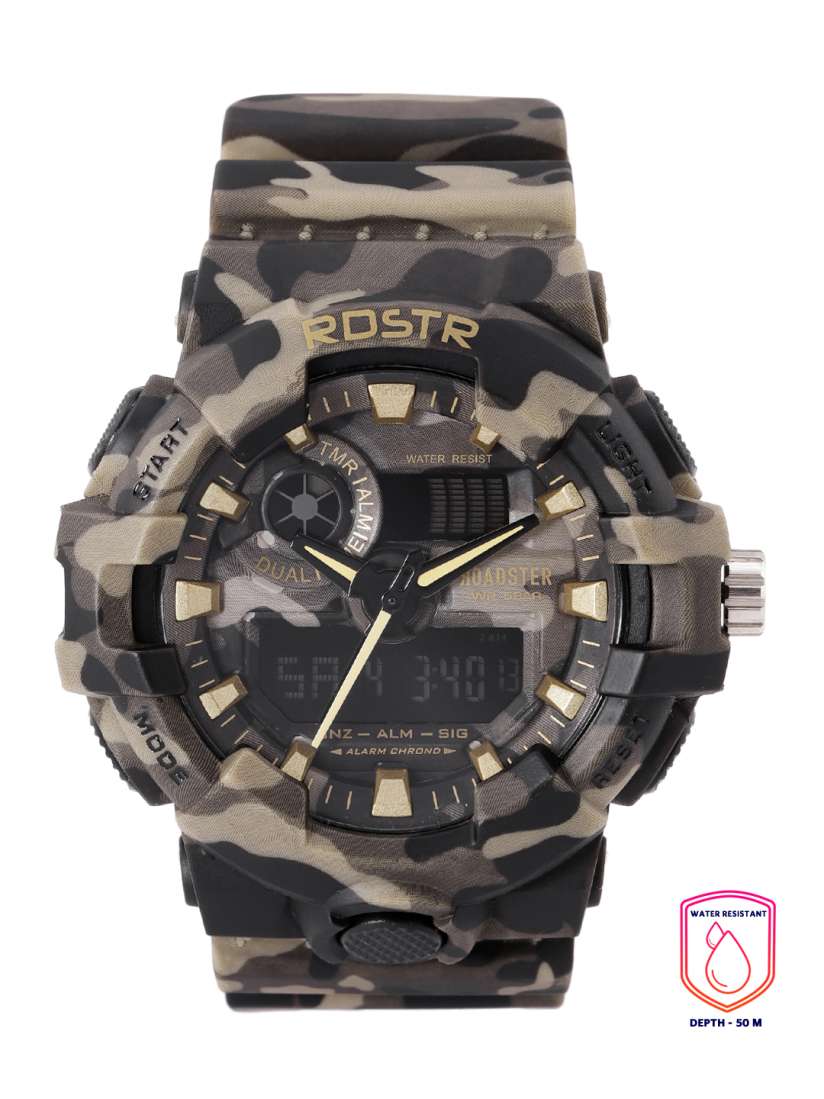 Military print watches clearance