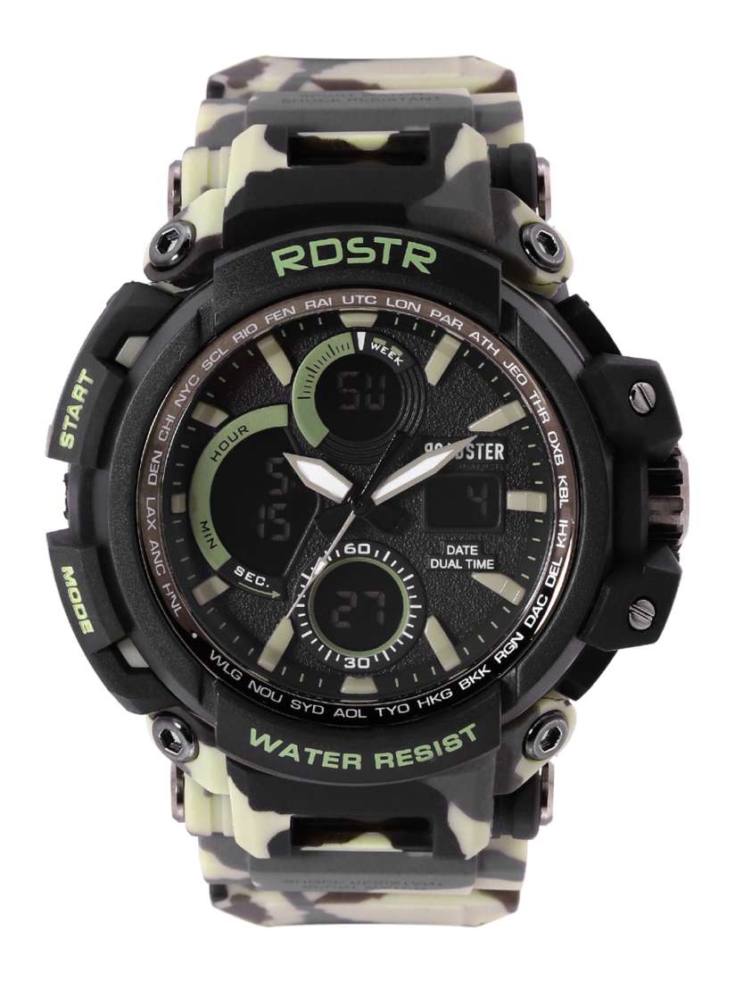 Buy Roadster Men Black Analogue And Digital Watch MFB PN SM 1708 Watches for Men 9460251 Myntra