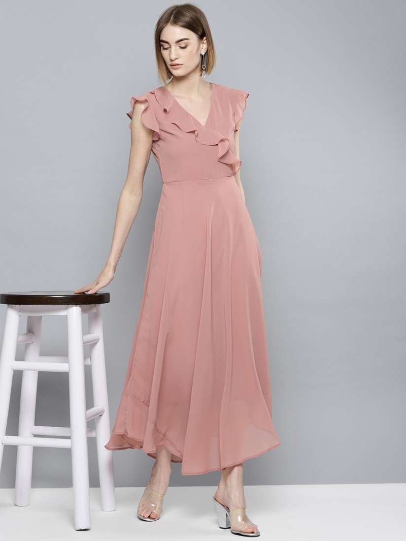 Harpa pink maxi dress outlet