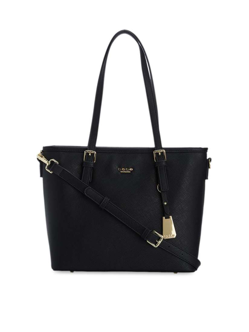 Buy bebe Black Solid Shoulder Bag Handbags for Women 9475195 Myntra