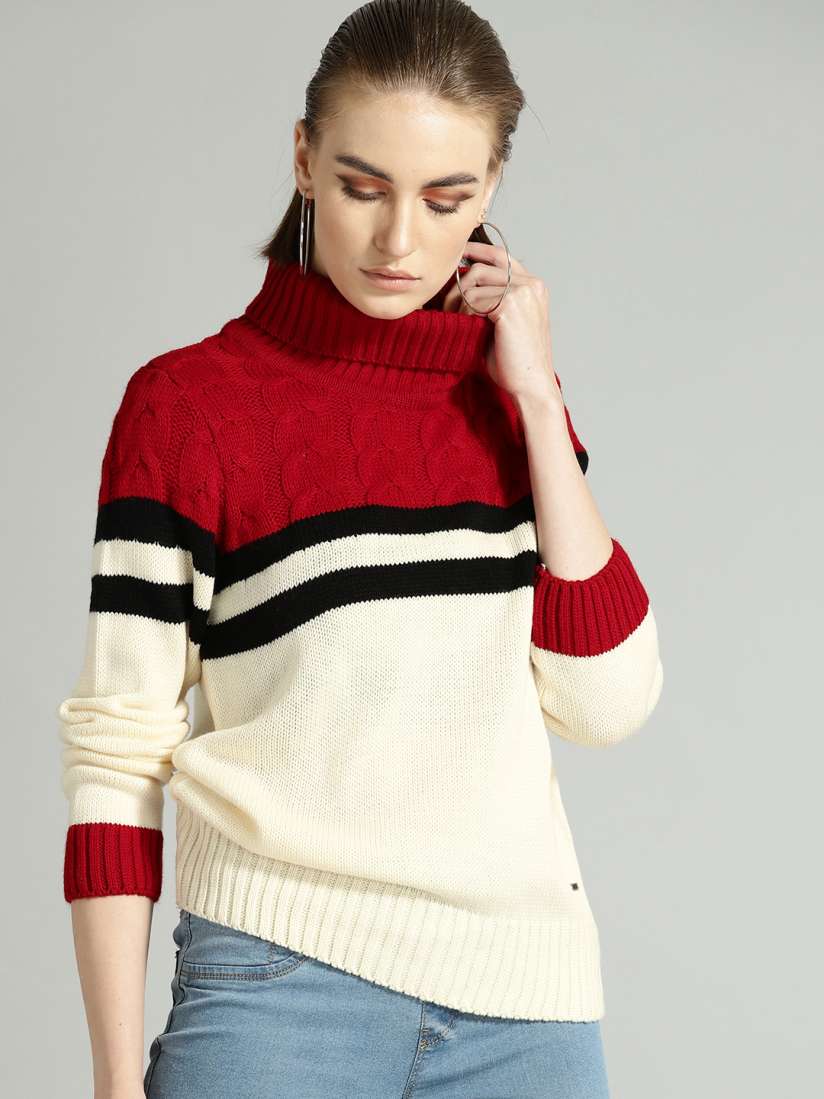 Roadster sweater myntra deals
