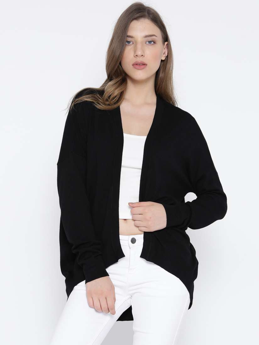 Black shrug myntra hotsell