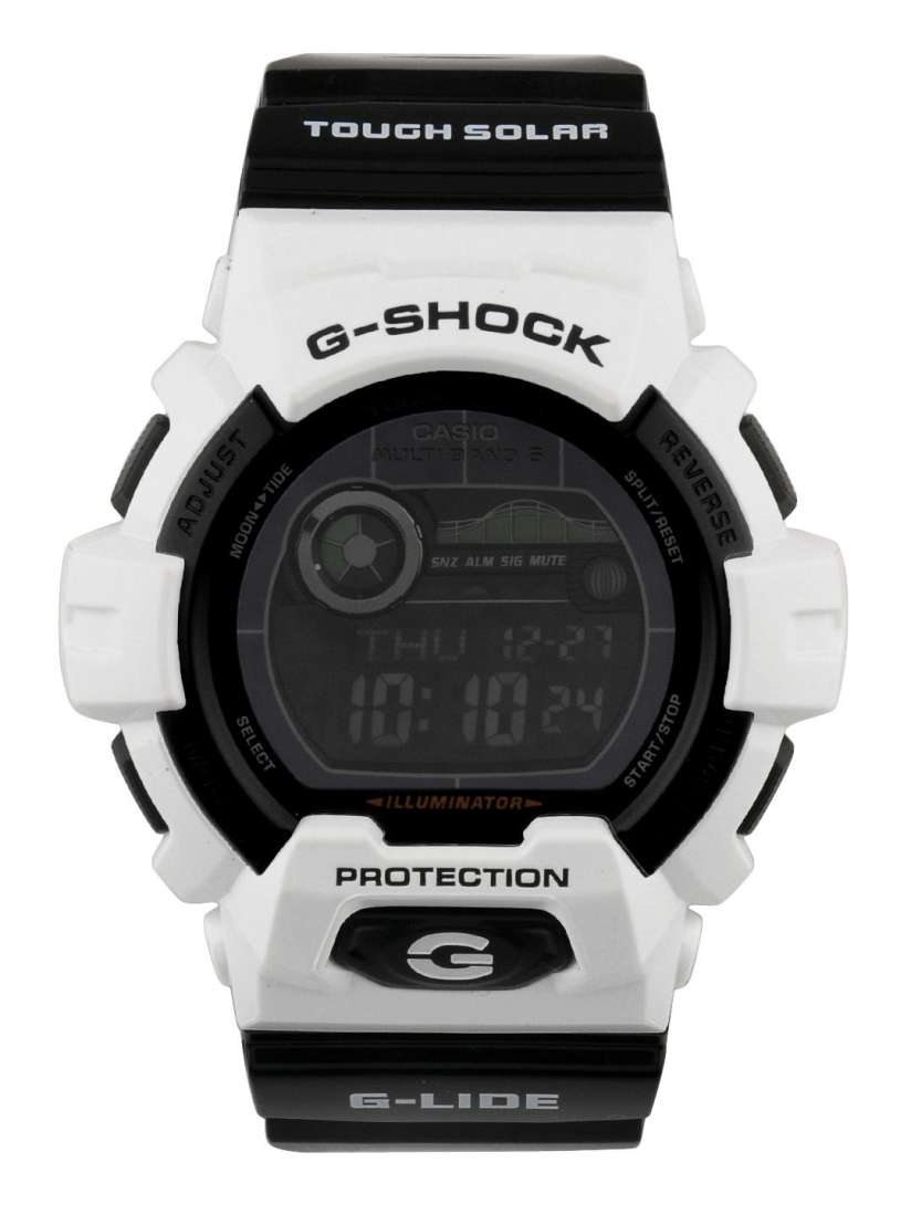 Buy CASIO G-Shock Black & White Digital Watch G395 - Watches for Men 95037  | Myntra
