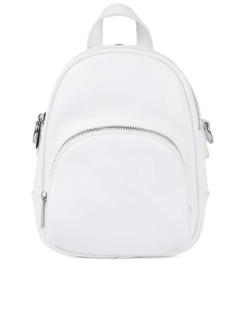 Buy FOREVER 21 White Solid Sling Bag cum Backpack Handbags for Women 9522481 Myntra