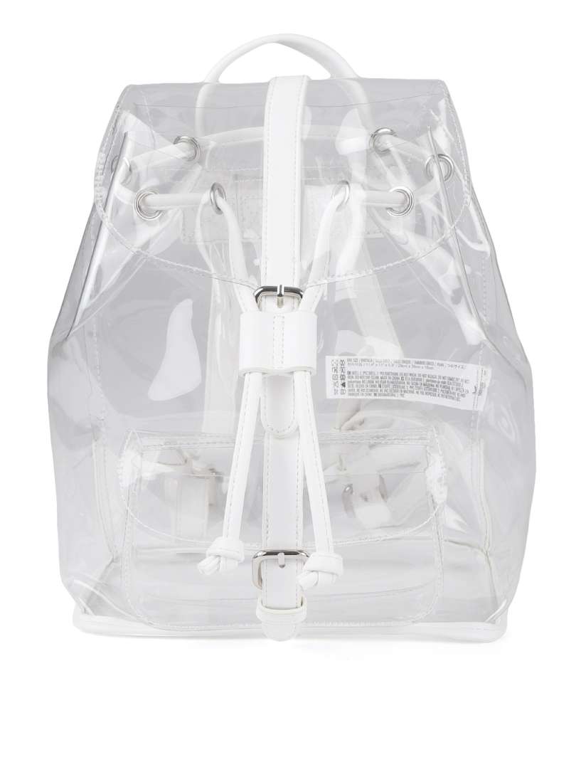 Buy FOREVER 21 Women Transparent Backpack Backpacks for Women 9522485 Myntra