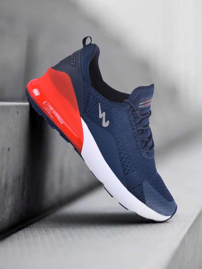 Campus blue running shoes clearance
