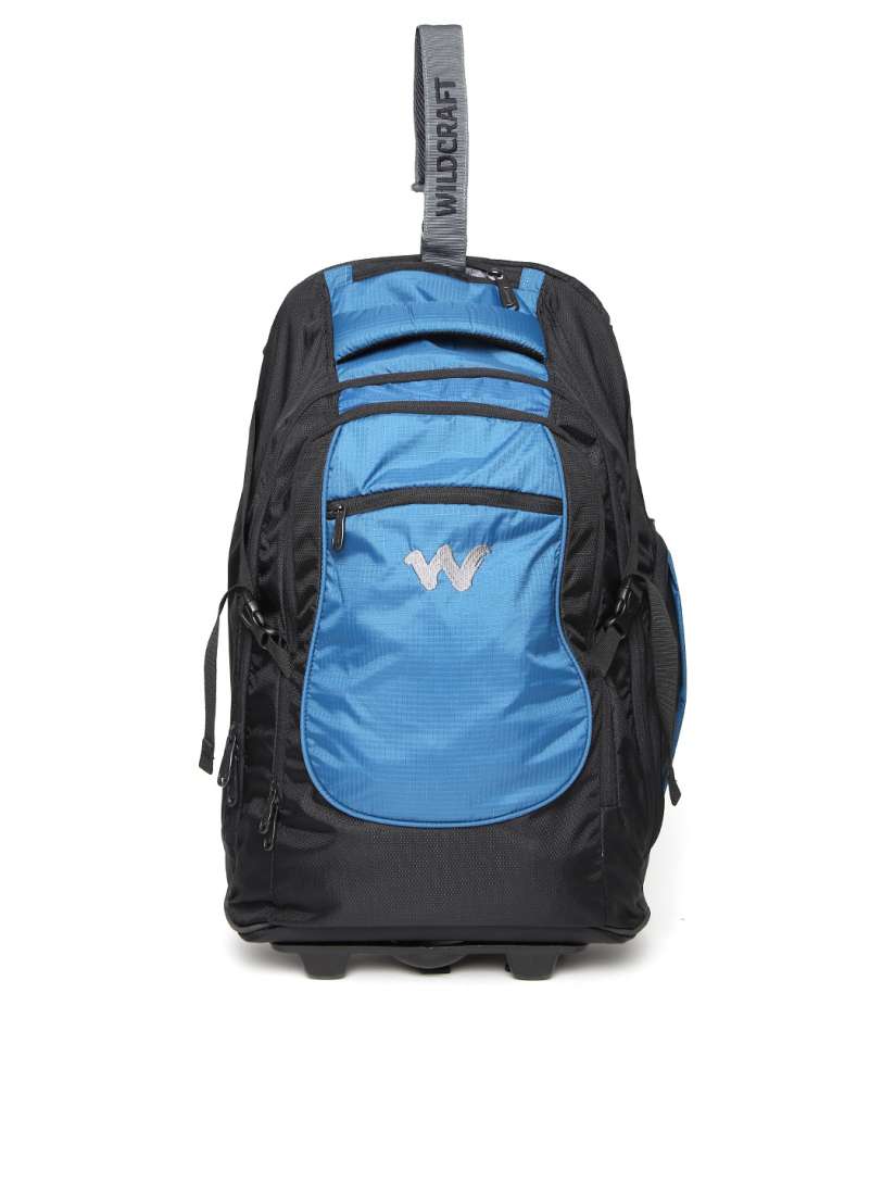 Buy Wildcraft Unisex Blue Black Voyager Trolley Backpack Backpacks for Unisex 953277 Myntra