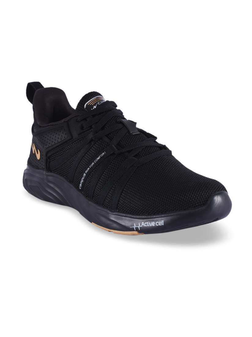 Buy Campus Men Black Running Shoes Sports Shoes for Men 9537833 Myntra