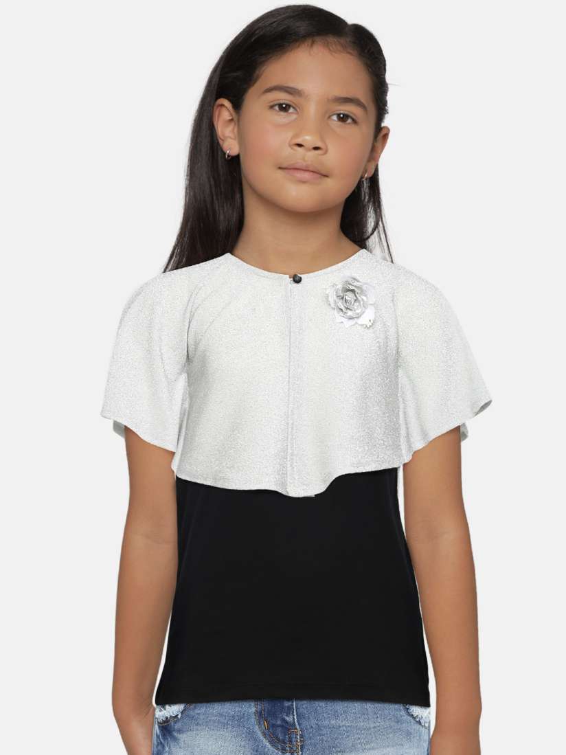 Childrens silver shrug discount