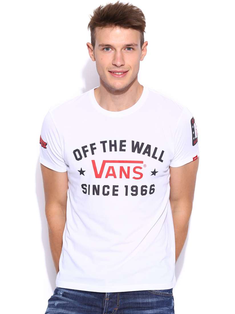 Vans t shirt myntra 2025
